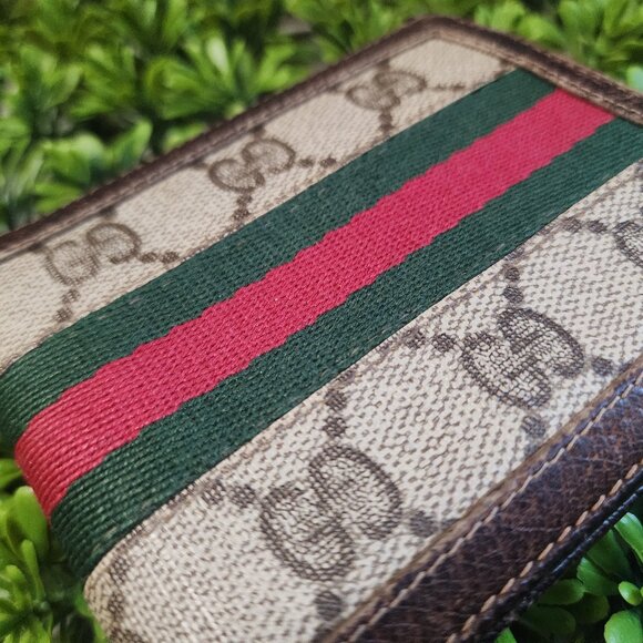 Gucci Ophedia Sherry Line Bifold Wallet - Picture 1 of 15